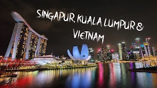 Singapur, Kuala Lumpur & Vietnam Tráiler || Vlog 1