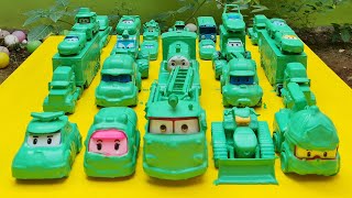 Clean up muddy minicars & disney car convoys! Play in the garden