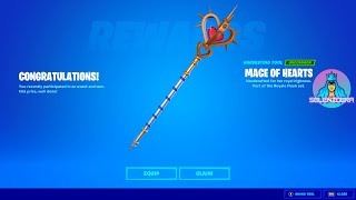 How To Unlock FREE 'Love Reigns' Emoticon & 'Mace of Hearts' Pickaxe in Fortnite!