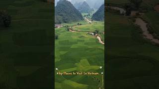 Top Places to Visit In Vietnam #shortvideo #shortsviral #shortsfeed #travel