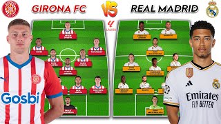 REAL MADRID VS GIRONA 😱🔥| POTENTIAL STARTING LINEUPS LA LIGA 2023/24 MATCHDAY 8