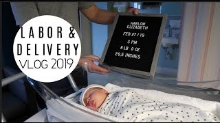 LABOR & DELIVERY VLOG 2019 | BABY #2