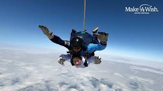 Amelia’s wish ‘to have a Skydiving experience’ | Make-A-Wish UK