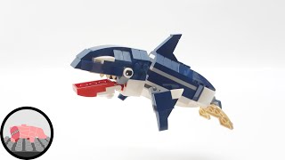 Build a LEGO Killer Whale (31088 Alternative Build)