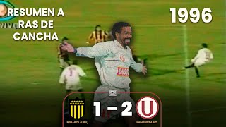 Peñarol 1-2 Universitario | Imagenes exclusivas a ras de campo | Copa Libertadores | 1996 ⚽🎞