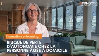 Formation e-learning - Risque de perte d'autonomie chez la personne âgée à domicile