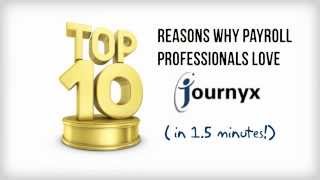 10 Reasons Why Payroll Professionals Love Journyx Time Tracking