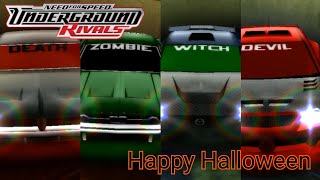 Need for Speed: Underground Rivals - Halloween Cars