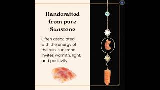 The Rays of Blessings Sunstone  Energy Beacon