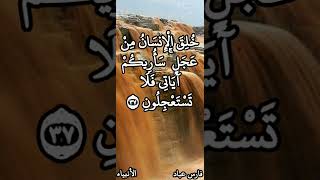 فارس عباد / خُلِقَ الْإِنسَانُ مِنْ عَجَلٍ ۚ سَأُرِيكُمْ آيَاتِي فَلَا تَسْتَعْجِلُونِ