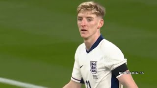 Anthony Gordon vs Brazil - Debut for England - 23/03/2024