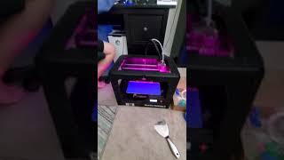 Mason and Noah's first 3d print