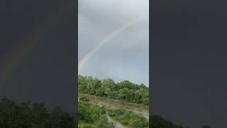 beautiful nature#rainbow# morning vibe#shortsvideo