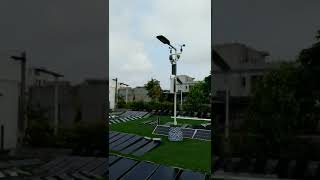 Outdoor aging test | Solar Panels street light