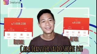 Cara transfer saldo shopee pay ke Rekening Bank