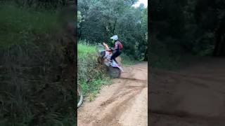 ESCALON 120cm SUBIDO  en MOTO #ktm #training #motorbike #music #hardenduro #short #youtube #gas