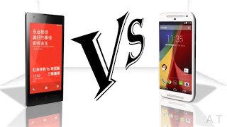 Xiaomi Redmi 1S Vs Motorola  Moto G(2nd Gen)