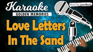 Karaoke LOVE LETTERS IN THE SAND - Pat Boone