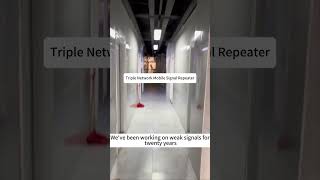 Enhance your connectivity experience.Triple Network Mobile Signal Repeater