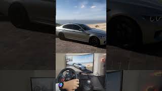 how my family parks | forza horizon 5 #forzahorizon5 #bmwm5  #bmwm4 #corvatte #shorts