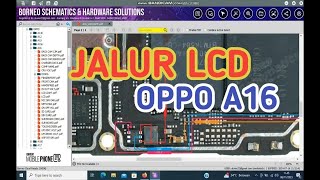 JALUR LCD OPPO A16 [ bisa request sekema ]