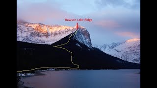 Rawson Lake Ridge (Winter Route) - Oct 24, 2019 - Kananaskis - Juselius/Peterson/Eyre/Lutz