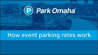 How event parking rates work