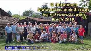 10. Županijska likovna kolonija - Brodić 2019.