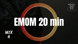 Workout Music With Timer - EMOM 20 min - Mix 37