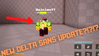 Delta!Sans Showcase - Roblox soulshatters