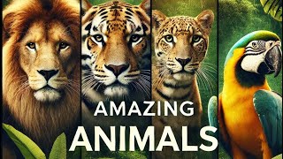 Most Beautiful Wild Animals | Wildlife and Nature