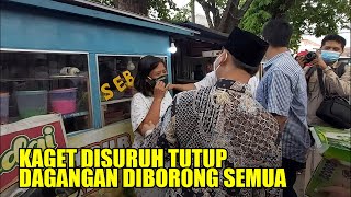 Subhanalloh! Pejabat Ini Borong Semua Dagangan PKL, Bagi Sembako Pakai Uang Pribadi