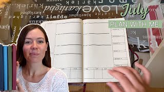 PLAN WITH ME | July 2020 Bullet Journal Set Up