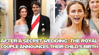 After the secret royal wedding, Prince Ludwig and Princess Sophie announce the birth of their child