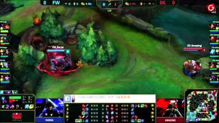 《LOL》2015 世界大賽 8強賽 W3D1   FW VS OG Game 1