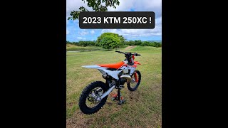 2023 KTM 250XC Walkaround #shorts #ktm #motocross