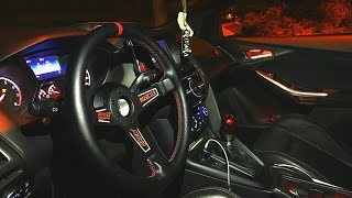 HOW TO INSTALL AN AFTERMARKET STEERING WHEEL!! (Focus ST)