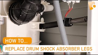 How to Replace a Hotpoint Washing Machine Drum Shock Absorber Kit 100N