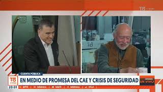 Sen. Iván Flores en T13 sobre expectativas ante la cuenta pública del Presidente de la República