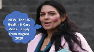 NEW ! UK Health & Care Visa #apply from August 2020 #ukvisa #nhsvisa #trending