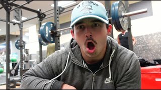 Gym Vlog 1 Leg Day