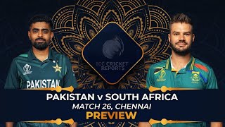 ICC World Cup 2023 | Pakistan vs South Africa Playing 11-Match Preview in Telugu|#icccricket Cricket