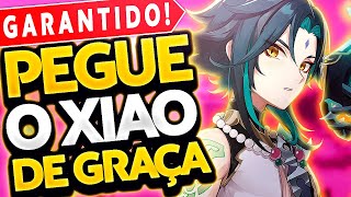 GARANTIDO! COMO PEGAR o XIAO de GRAÇA? - Genshin Impact