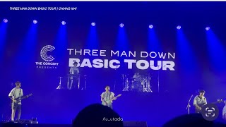 ไม่ให้ไป - Three Man Down Basic Tour at Chiang Mai | 22 June 2024 | Cr. Au_utada