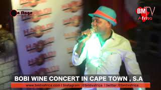 On Stage : Bobi wine in Cape Town  &  kadongo kamu artists