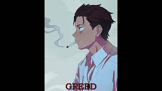 Re:Zero Greedy Subaru - GREED IF #rezero #anime #animeedits #natsukisubaru #rezeroedit #animeart