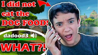 WEIRD PHONE CALLS in squads fill *PRANK*! (fortnite battle royale)