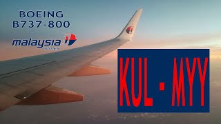 TRIP REPORT | Malaysia Airlines MH2584: KL Int'l KUL ✈ Miri MYY | New Apron in Miri Airport