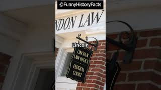 Abe Lincoln Owned a Bar… But His Friend Drank All the Booze! 🍻🤦‍♂️ #LincolnFacts #FunnyHistory