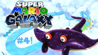 Manta Ray Madness! - Super Mario Galaxy - Gameplay Walkthrough Part 4